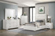 Felicity Twin Bed 5-Piece Set - White