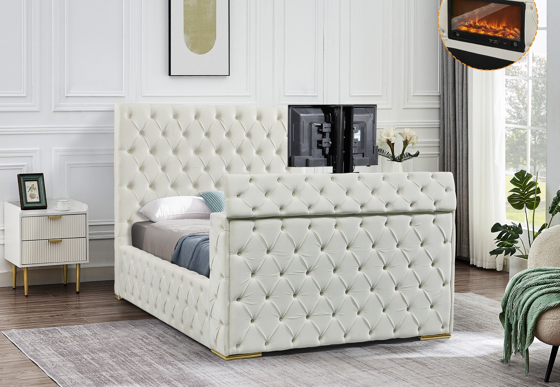 B017 TV Bed