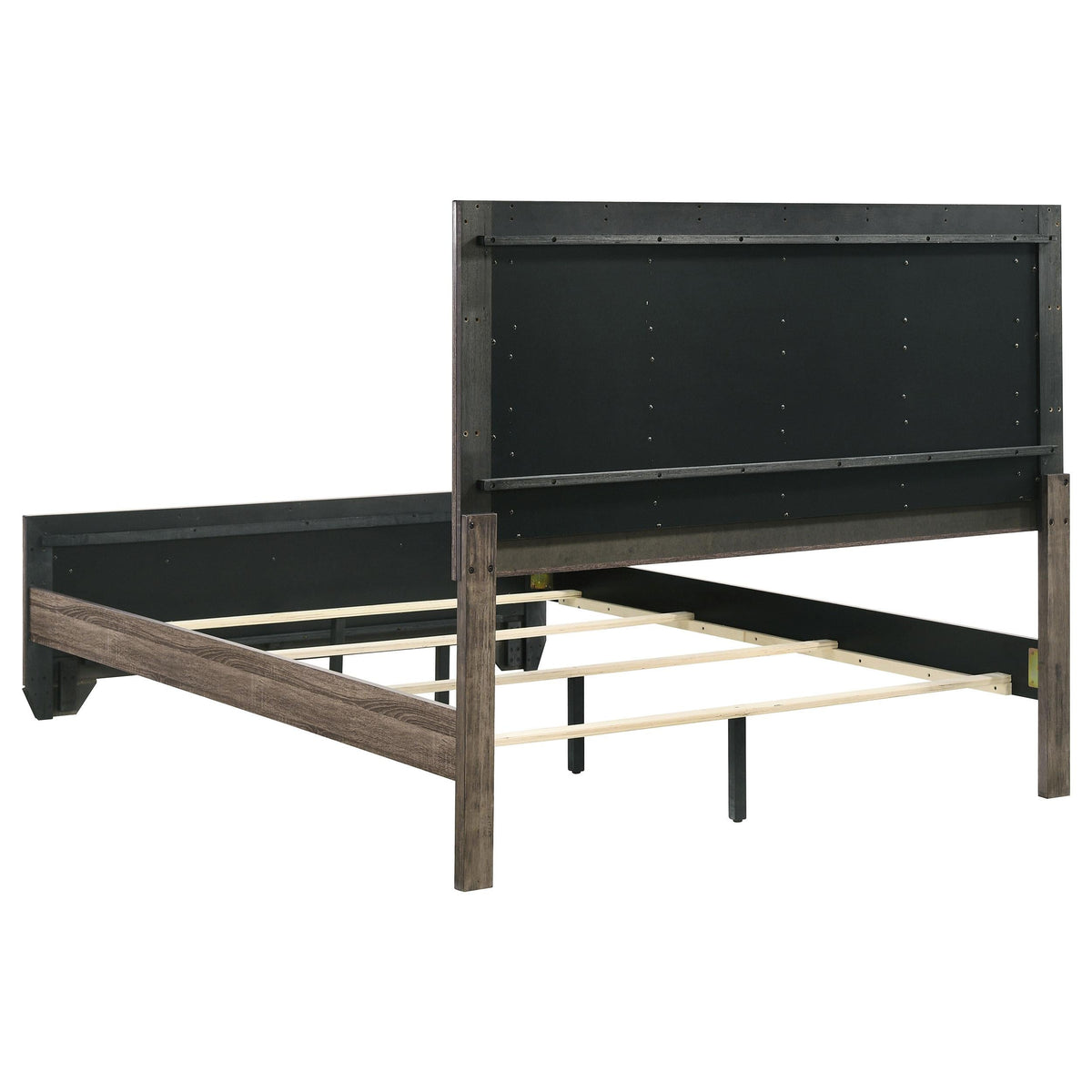 Kauffman Queen Bed in Washed Taupe - Coaster Furniture