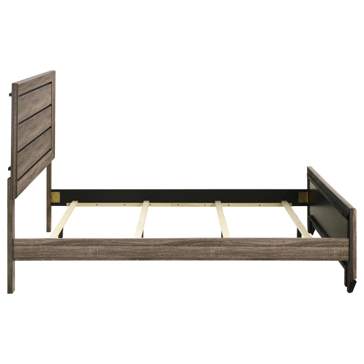 Kauffman Queen Bed in Washed Taupe - Coaster Furniture