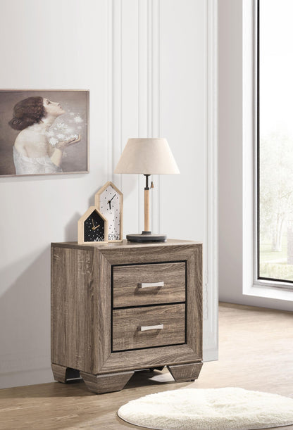 Kauffman Nightstand - Washed Taupe