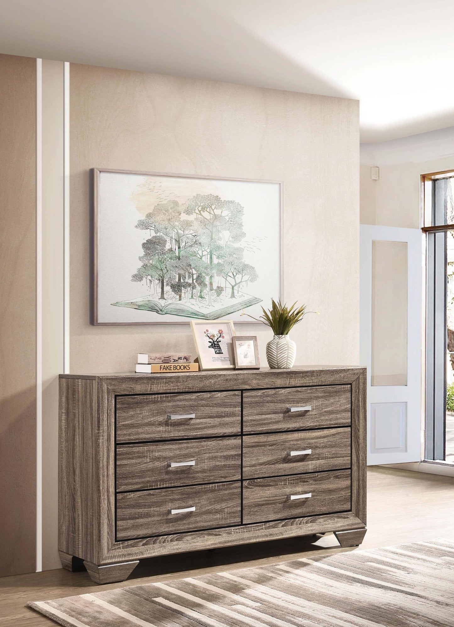 Kauffman Dresser - Washed Taupe