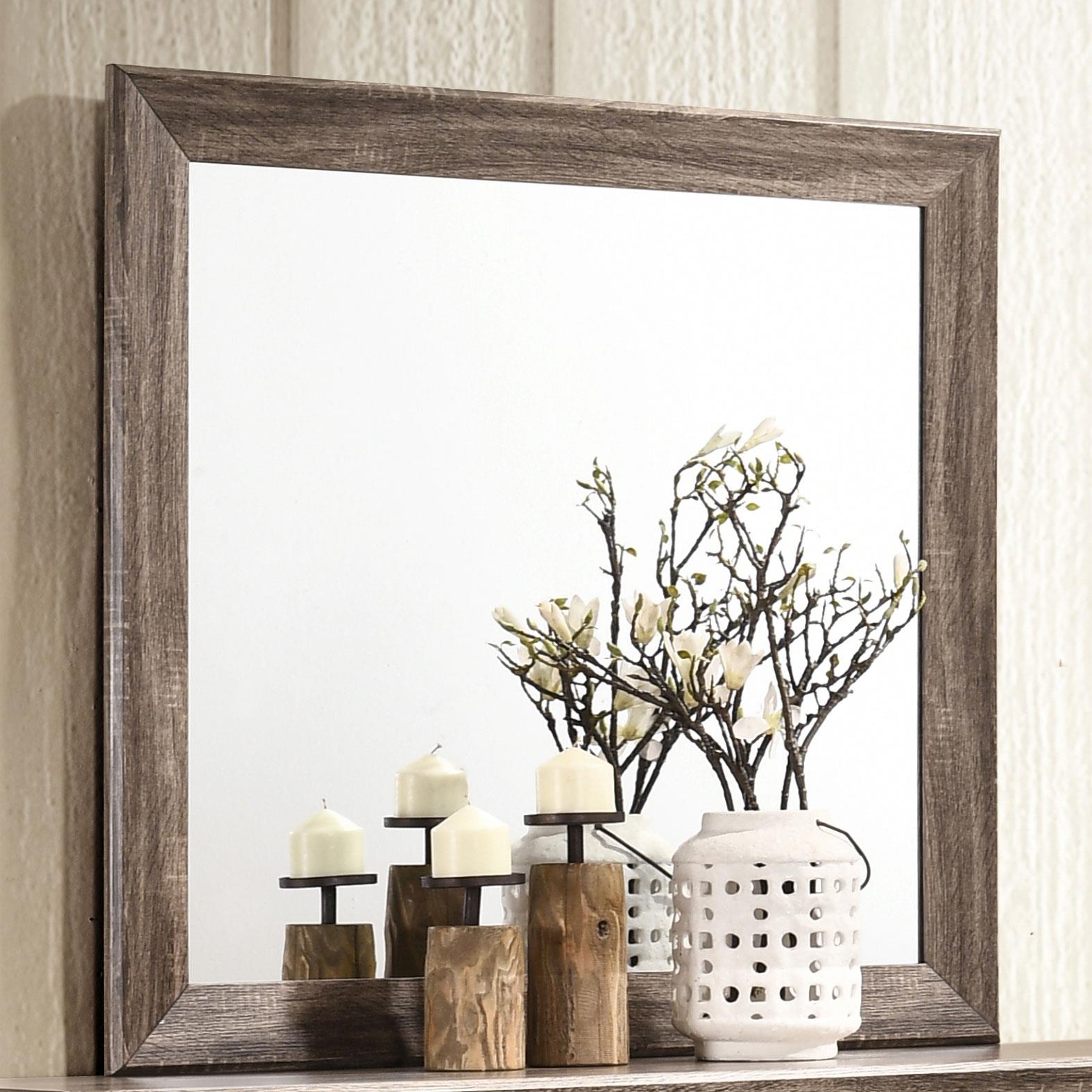 Kauffman Dresser Mirror - Washed Taupe