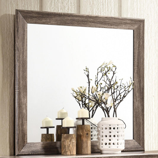 Kauffman Dresser Mirror - Washed Taupe