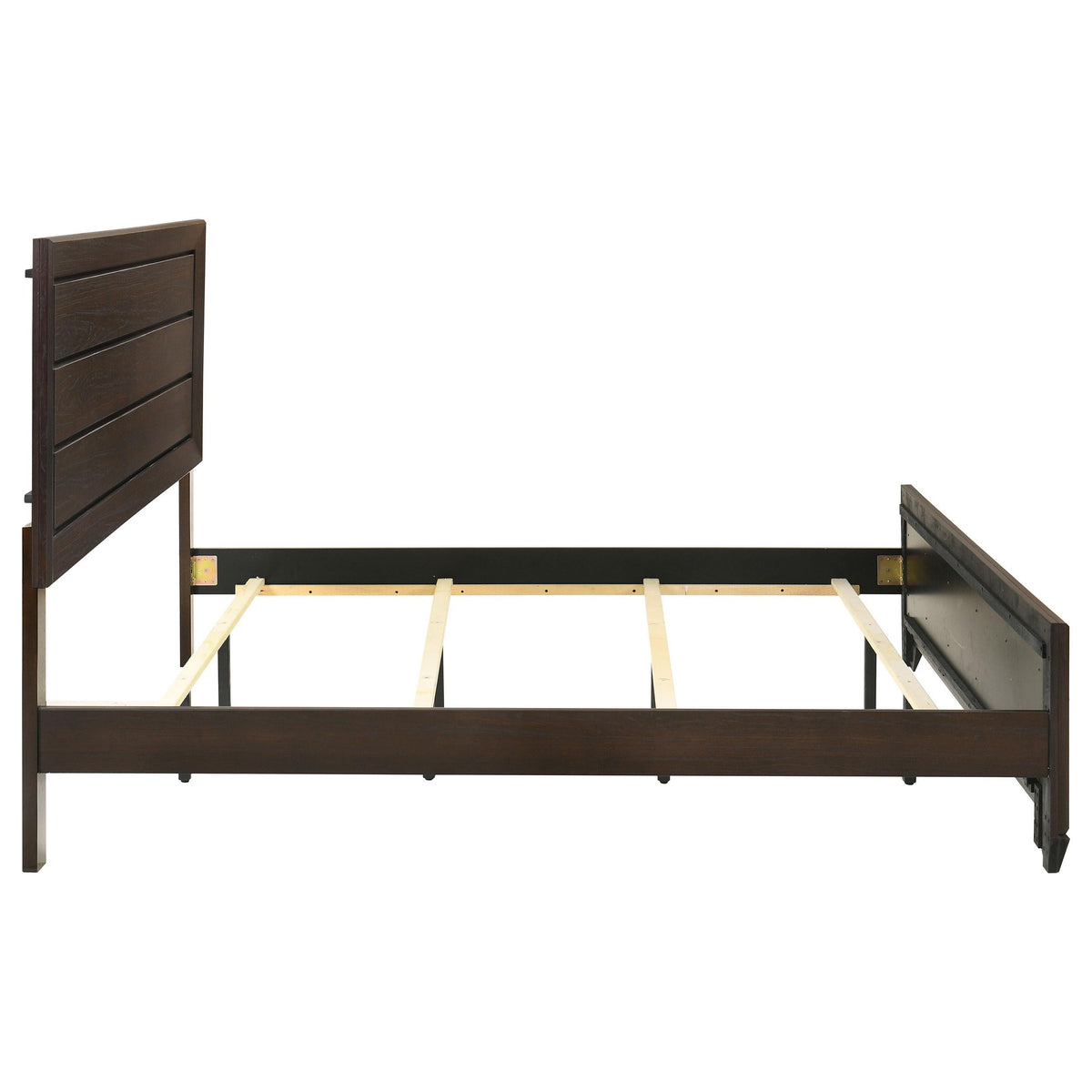 Kauffman E King Bed in Dark Cocoa - Coaster Furniture