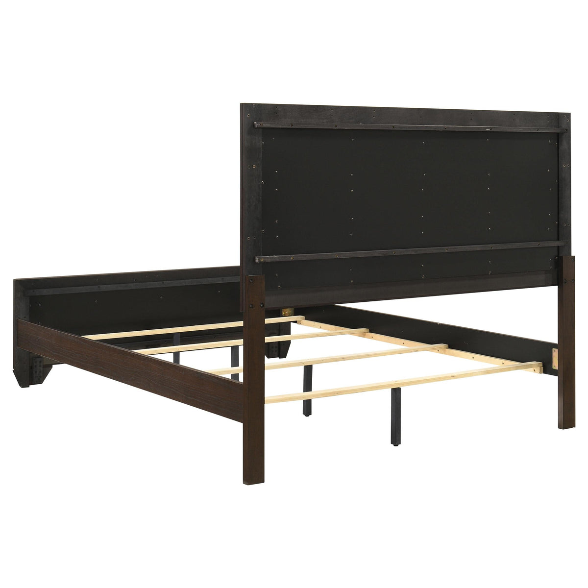 Kauffman Queen Bed 5-Piece Set in Dark Cocoa - Coaster Furniture