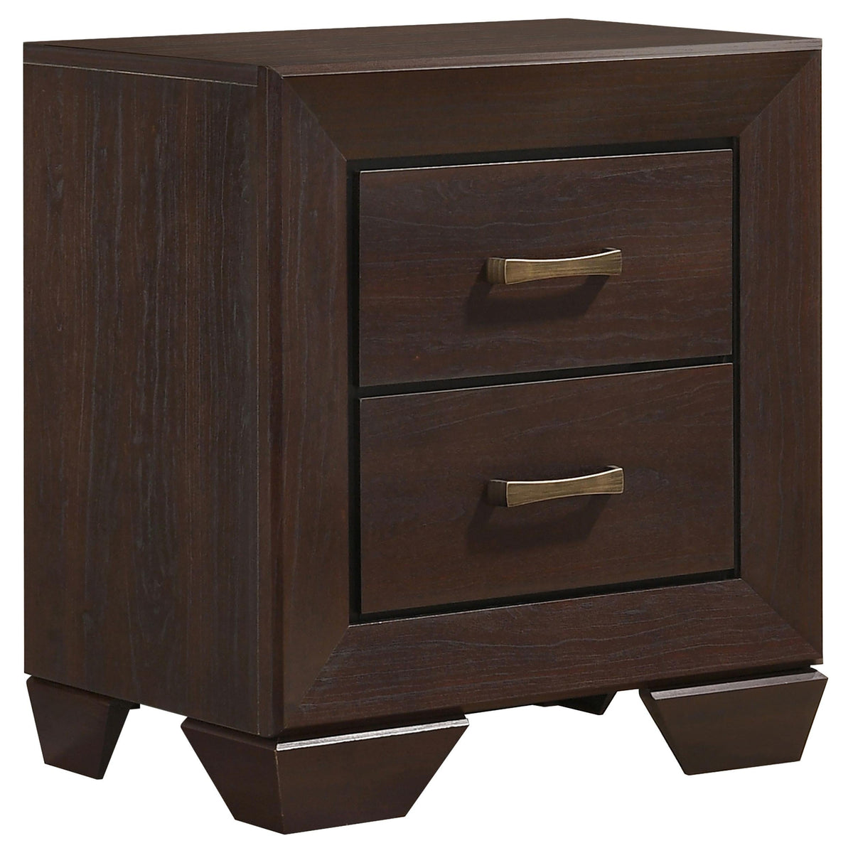 Kauffman Queen Bed 5-Piece Set in Dark Cocoa - Coaster Furniture