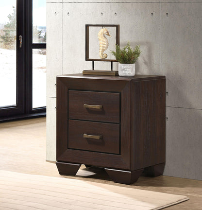 Kauffman Nightstand - Dark Cocoa