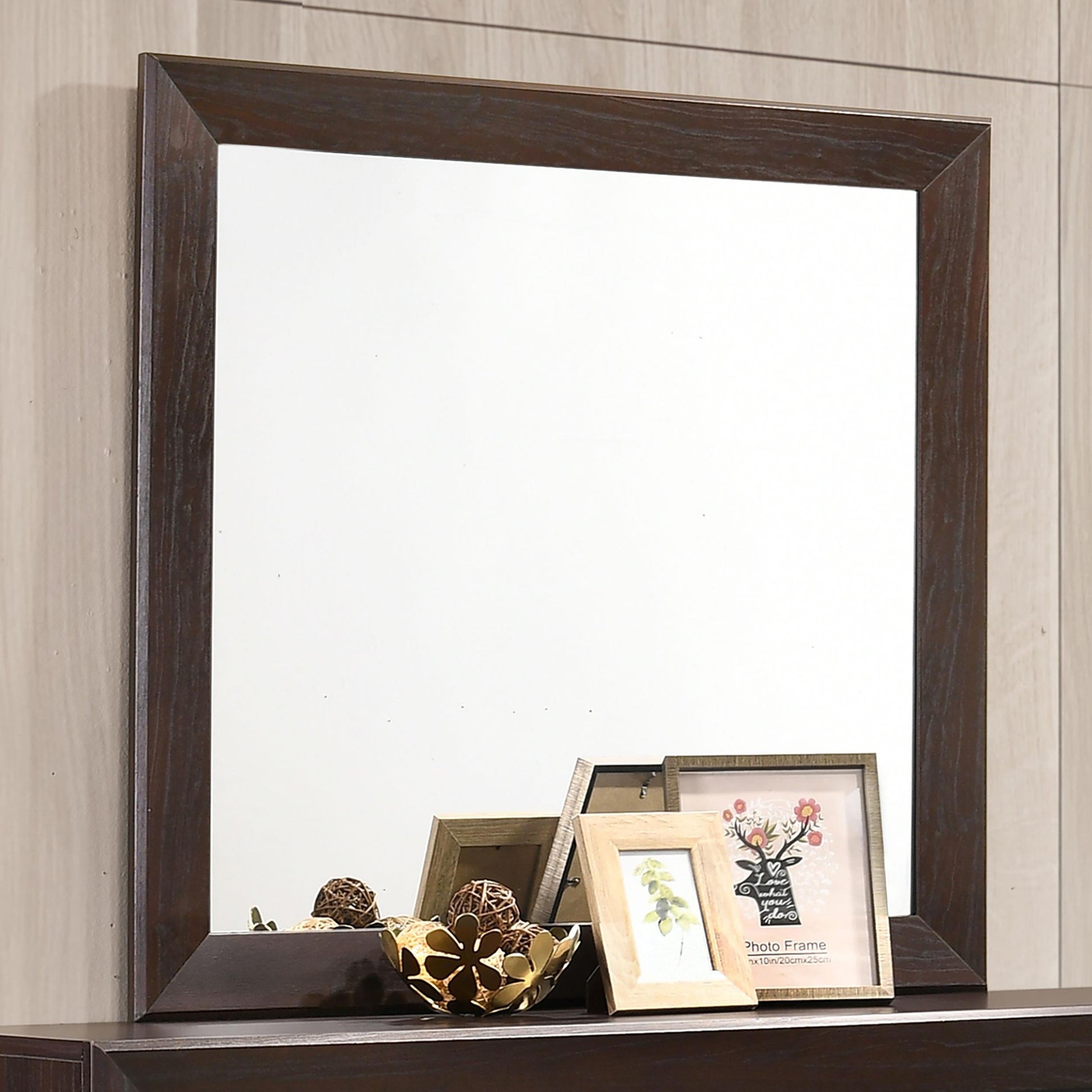 Kauffman Dresser Mirror - Dark Cocoa
