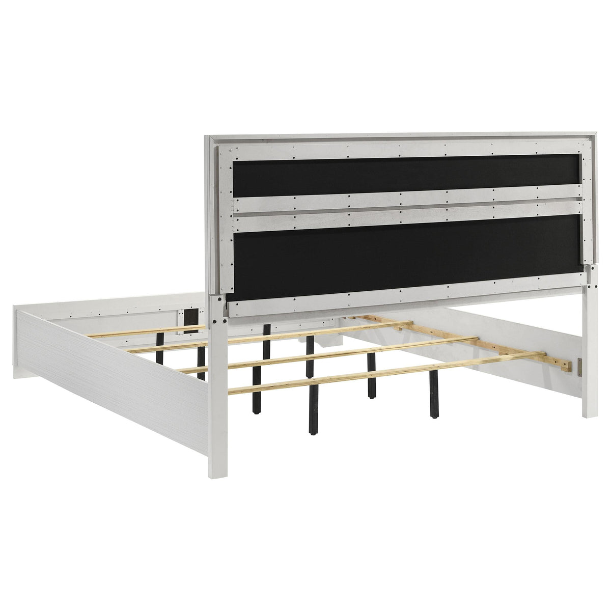 Miranda E King Bed in White - Coaster Furniture