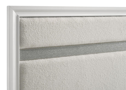 Miranda E King Bed in White - Coaster Furniture