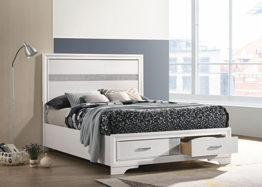 Miranda Full Bed in White - Coaster Furniture