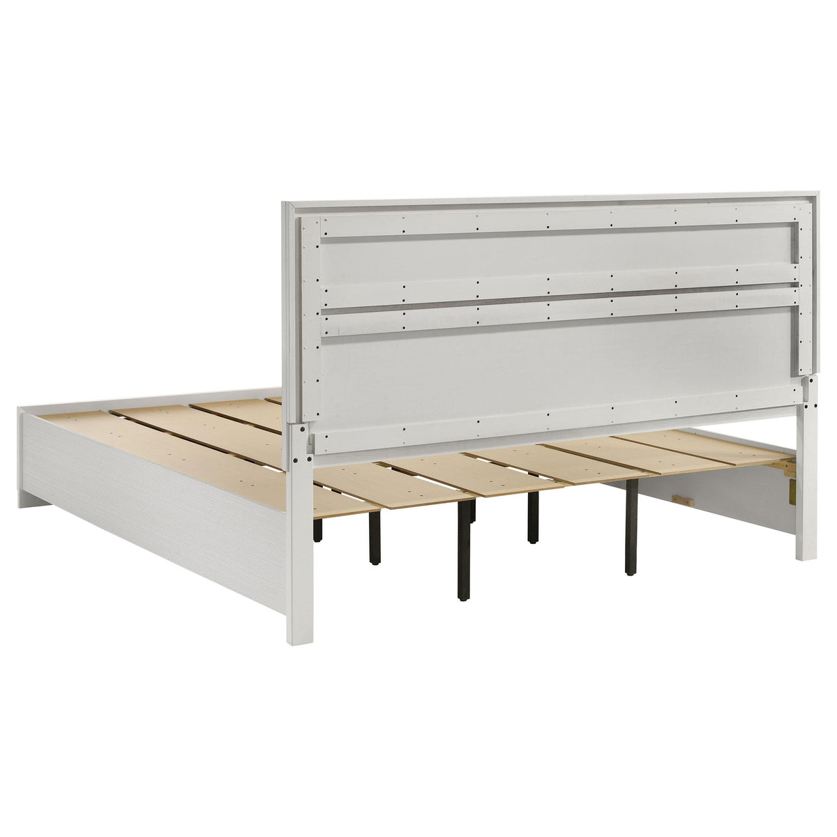 Miranda E King Bed in White - Coaster Furniture