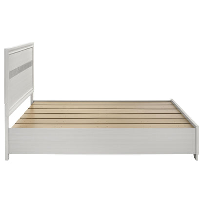Miranda E King Bed in White - Coaster Furniture