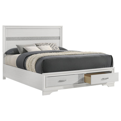 Miranda Queen Bed in White - Coaster Furniture
