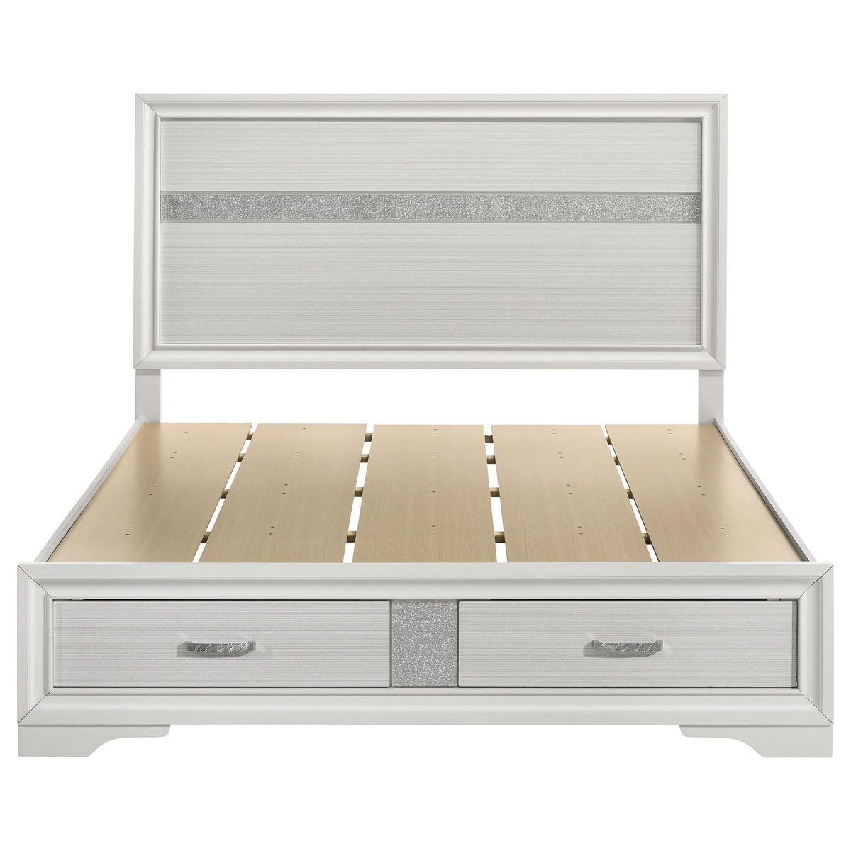 Miranda Queen Bed in White - Coaster Furniture