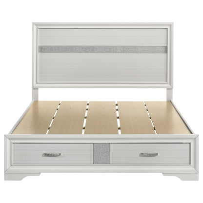 Miranda Queen Bed in White - Coaster Furniture