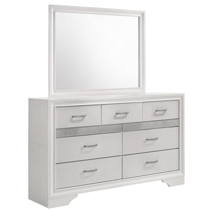 Miranda Dresser With Mirror - White