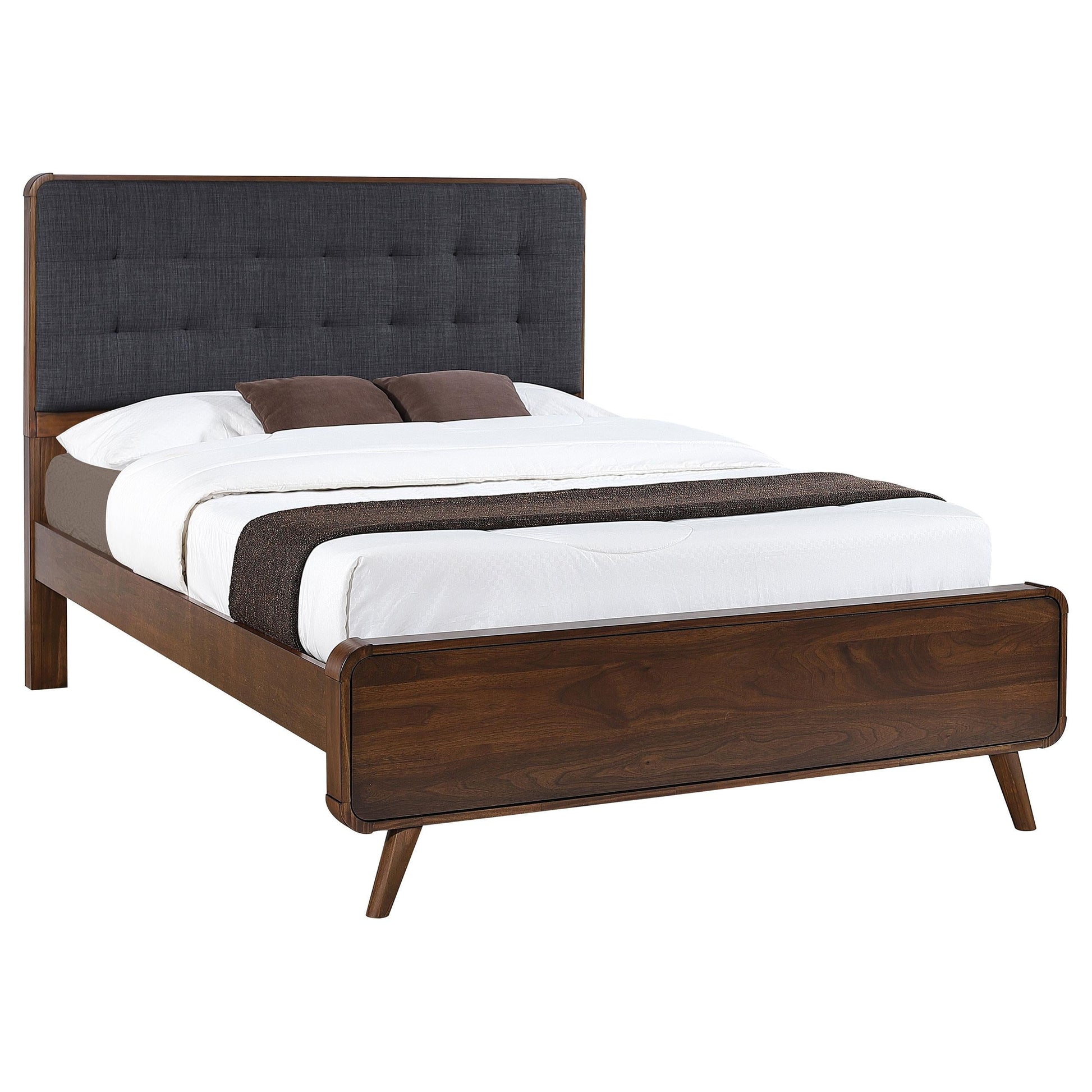 Robyn Full Bed - Dark Walnut
