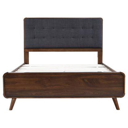 Robyn Full Bed - Dark Walnut