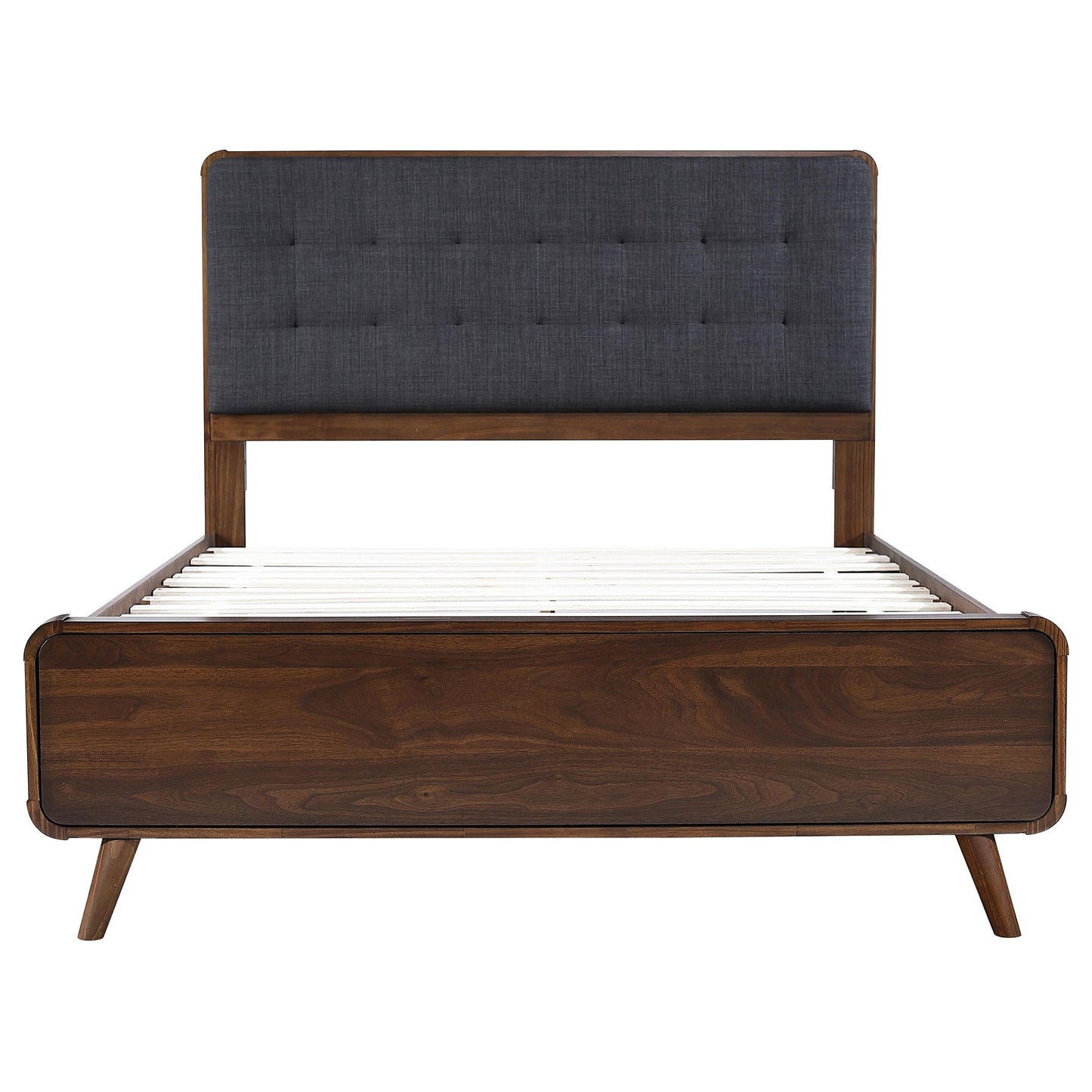 Robyn Queen Bed - Dark Walnut