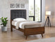 Robyn Twin Bed - Dark Walnut