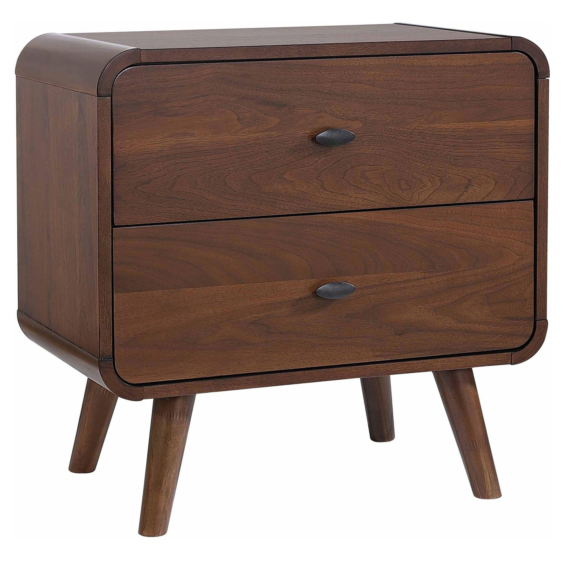 Robyn Nightstand - Dark Walnut
