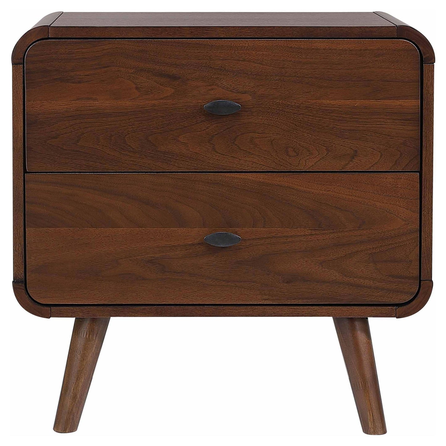 Robyn Nightstand - Dark Walnut