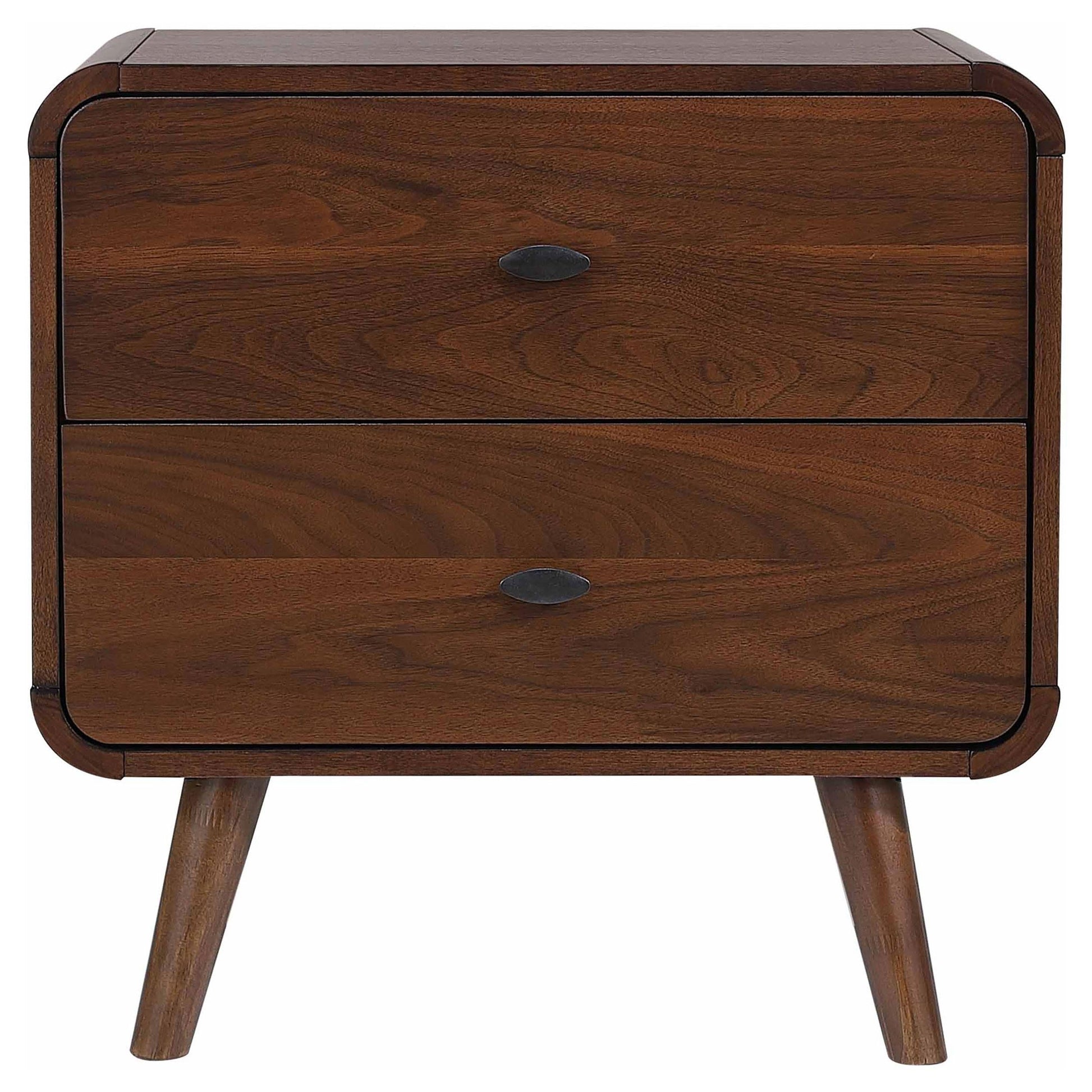 Robyn Nightstand - Dark Walnut