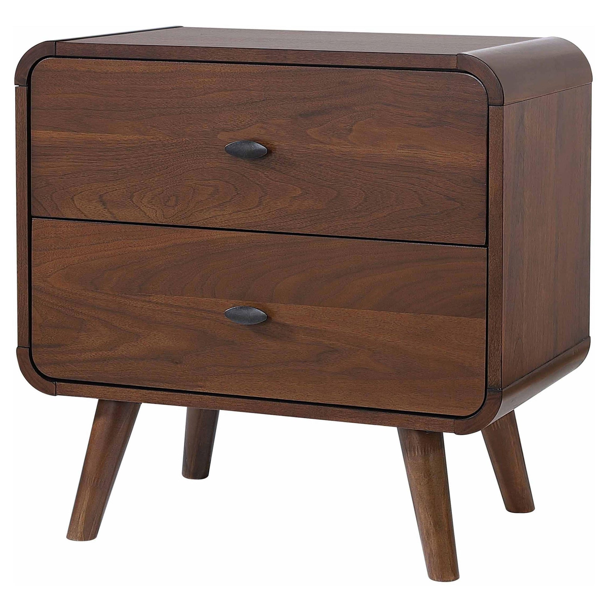 Robyn Nightstand - Dark Walnut