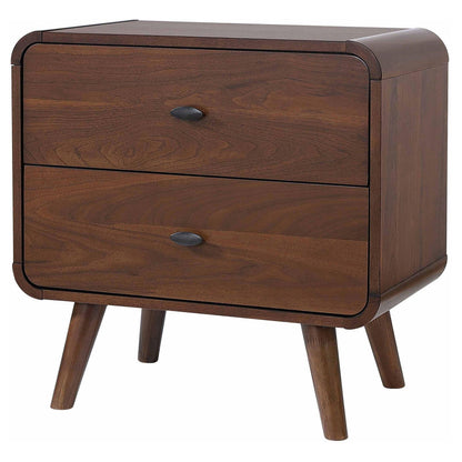 Robyn Nightstand - Dark Walnut