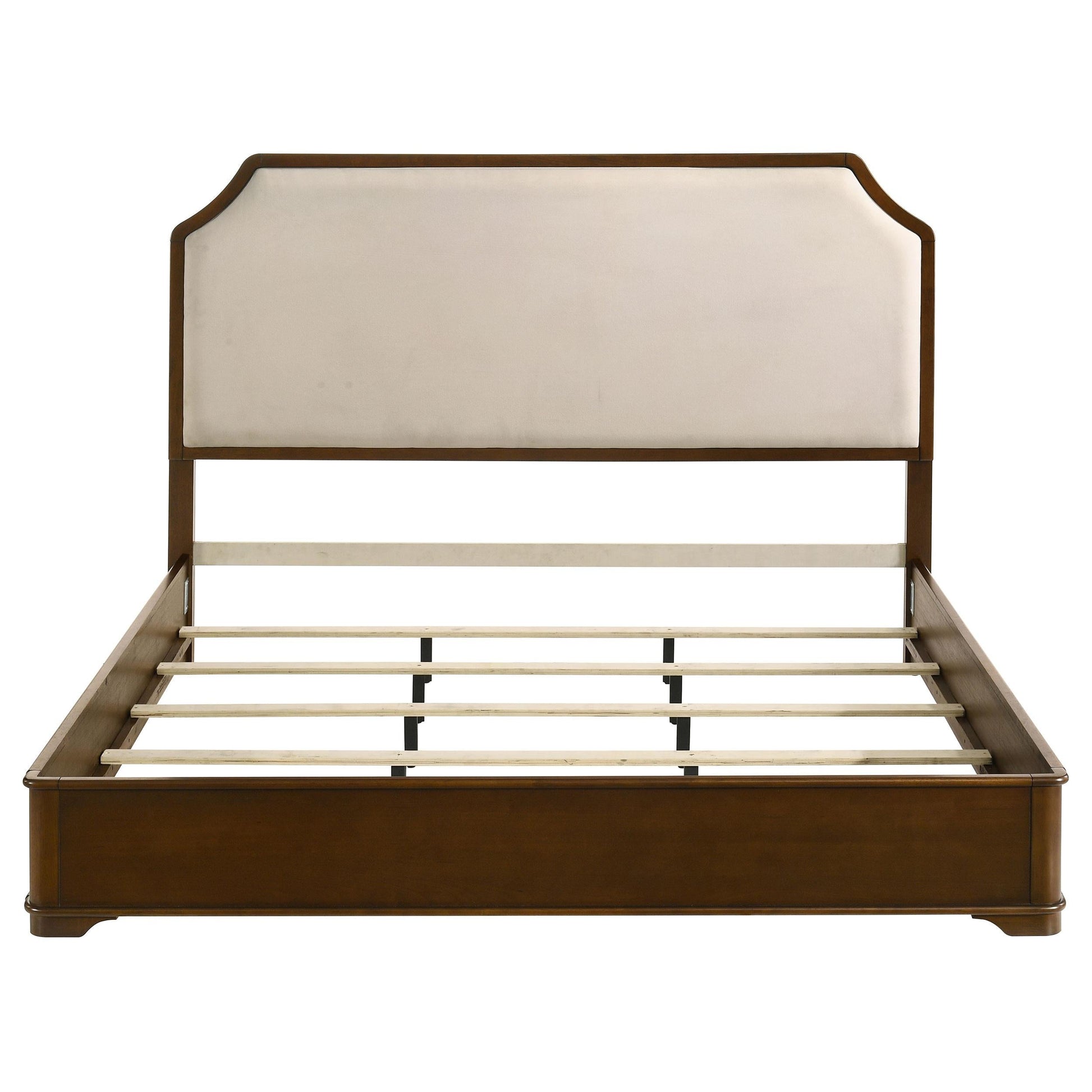 Garland Bed in Brown Cherry / Cream
