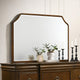 Garland Dresser Mirror in Brown Cherry / Cream - Coaster Furniture