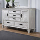 Franco Dresser in Distressed White - Coaster Furniture