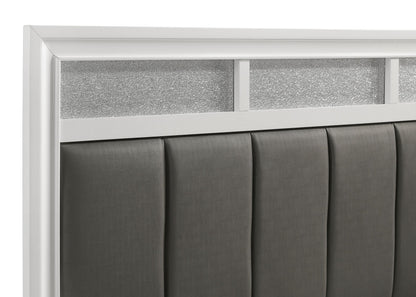 Barzini Queen Bed in White - Coaster Furniture