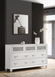 Barzini Dresser in White - Coaster Furniture