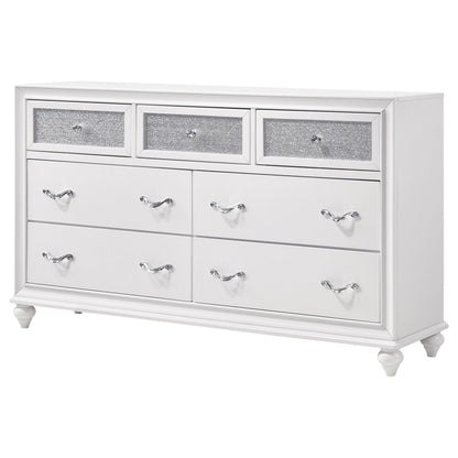 Barzini Dresser in White - Coaster Furniture