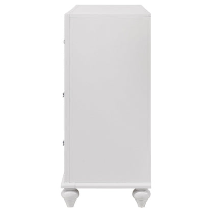 Barzini Dresser in White - Coaster Furniture