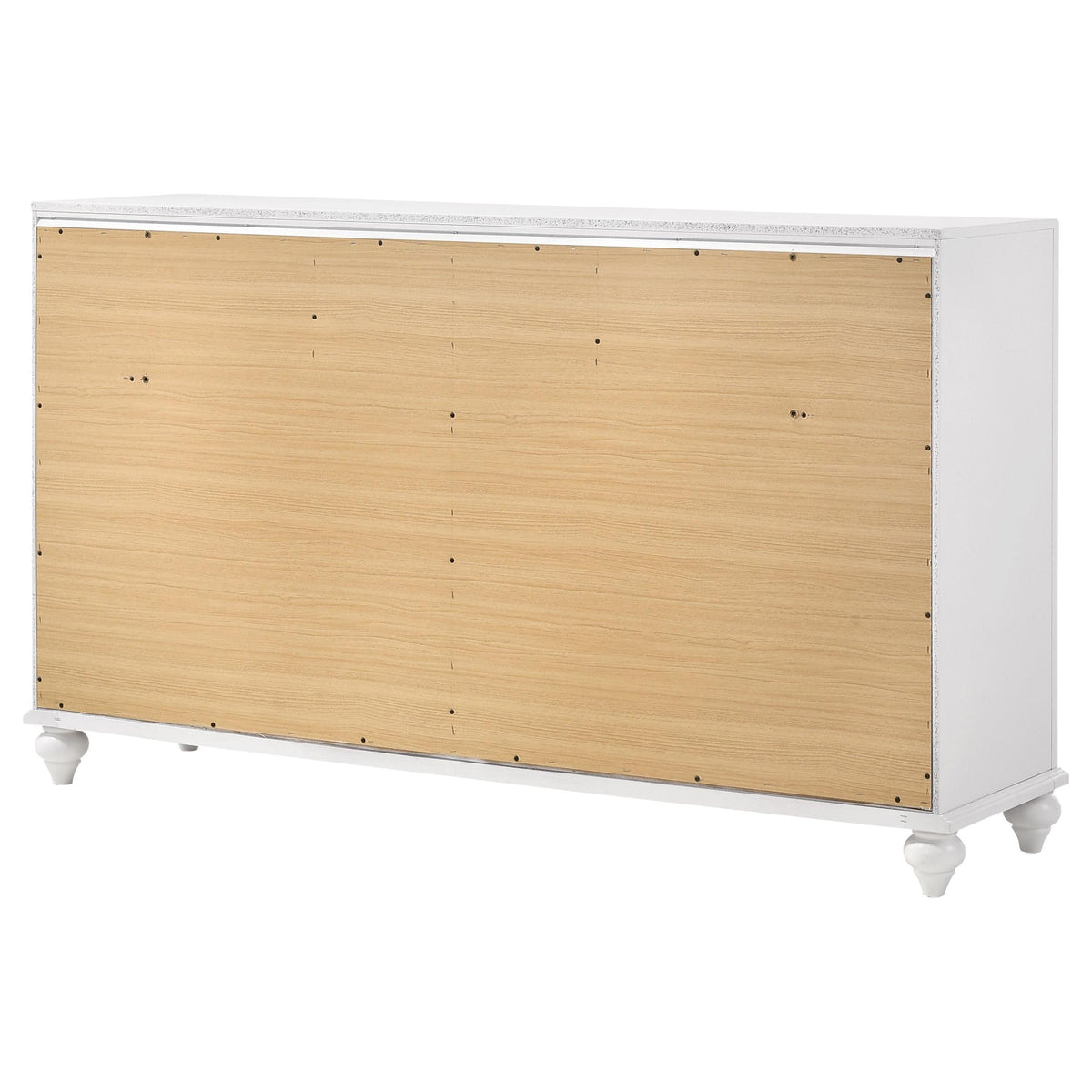 Barzini Dresser in White - Coaster Furniture