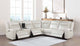 8711 Beige 3 Power Recliner Sectional Living Room Set