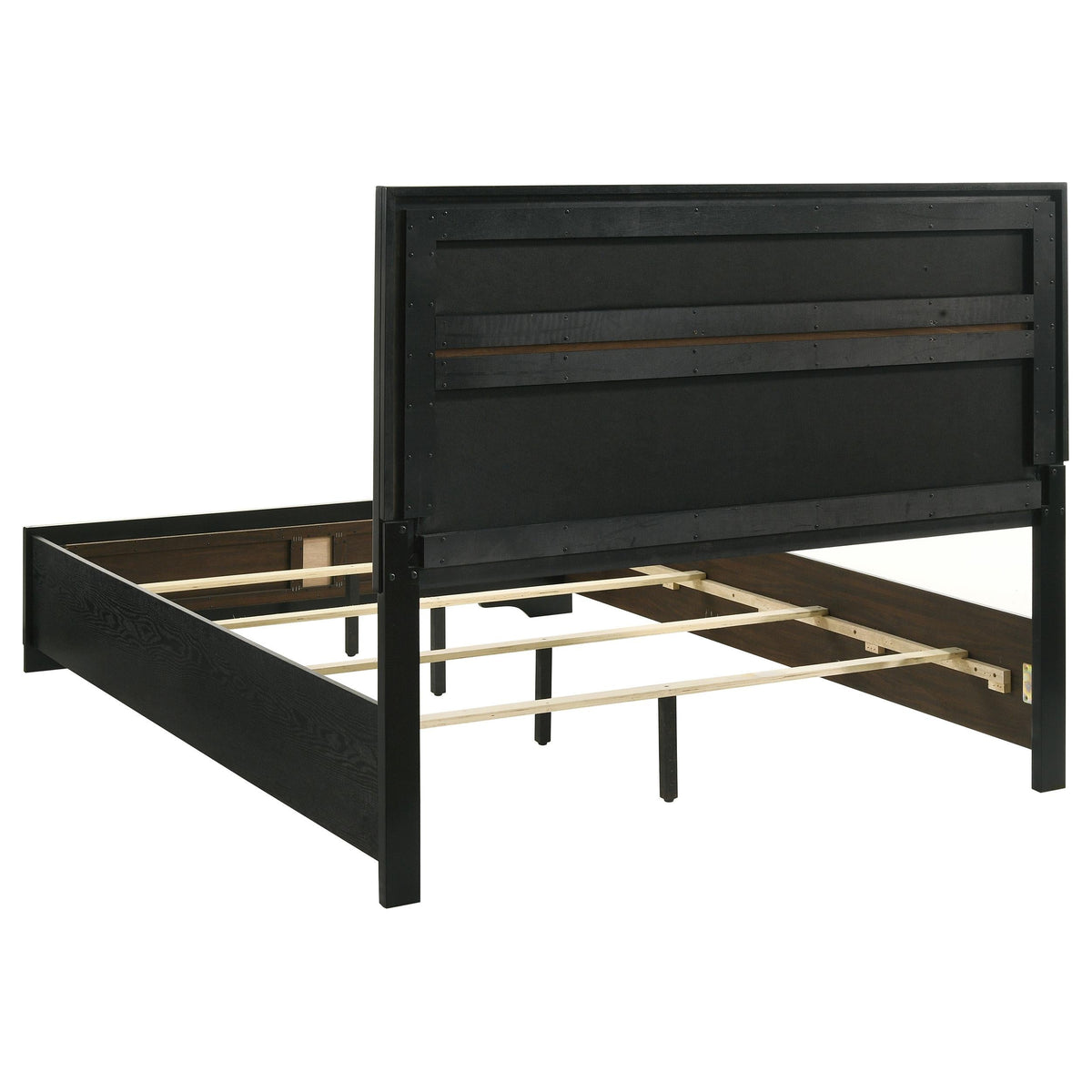 Miranda Eastern King Bed 4-Piece Set in Black - Coaster Furniture