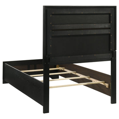 Miranda Twin Bed 4-Piece Set in Black - Coaster Furniture