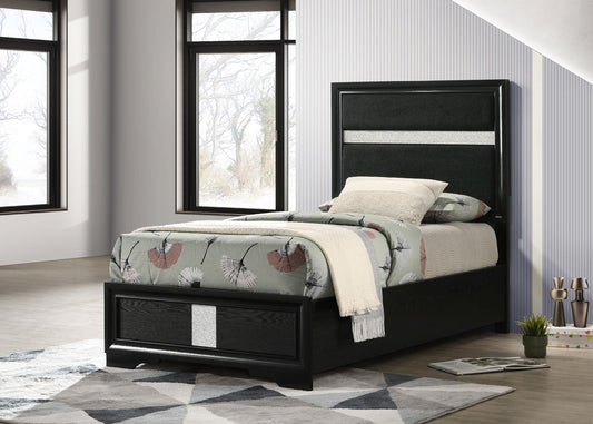 Miranda Twin Bed in Black - Coaster Furniture
