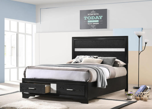 Miranda Full Bed in Black - Coaster Furniture