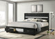 Miranda E King Bed in Black - Coaster Furniture