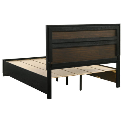 Miranda Queen Bed 4-Piece Set in Black - Coaster Furniture