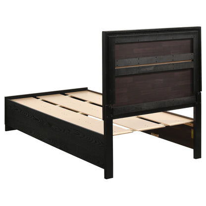 Miranda Twin Bed 4-Piece Set in Black - Coaster Furniture