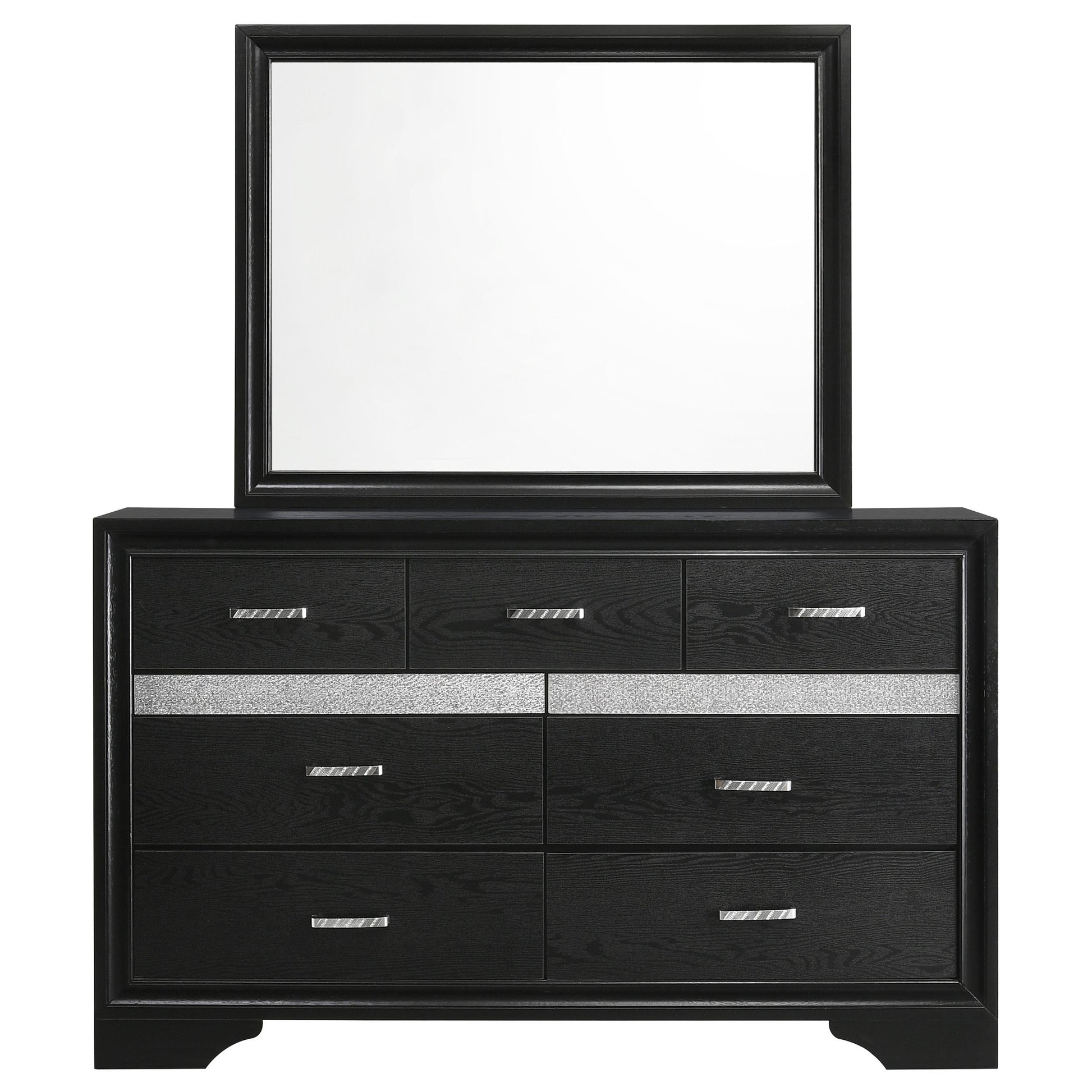 Miranda Dresser With Mirror - Black