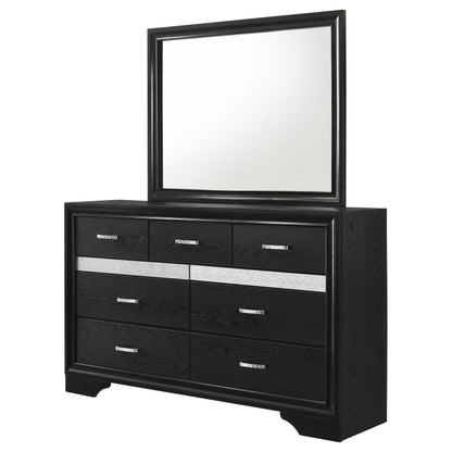 Miranda Dresser With Mirror - Black