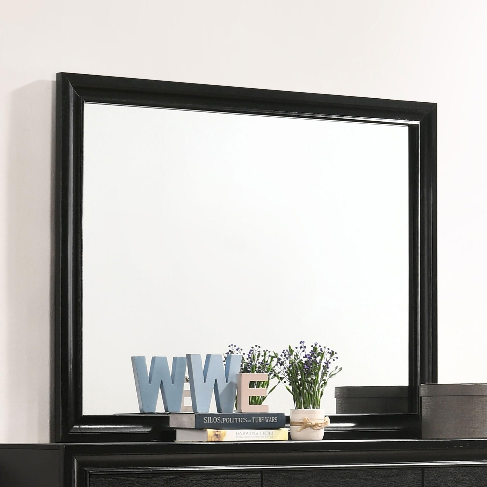Miranda Dresser Mirror - Black